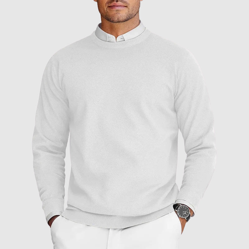 Folke | Pulover cu guler rotund Folke