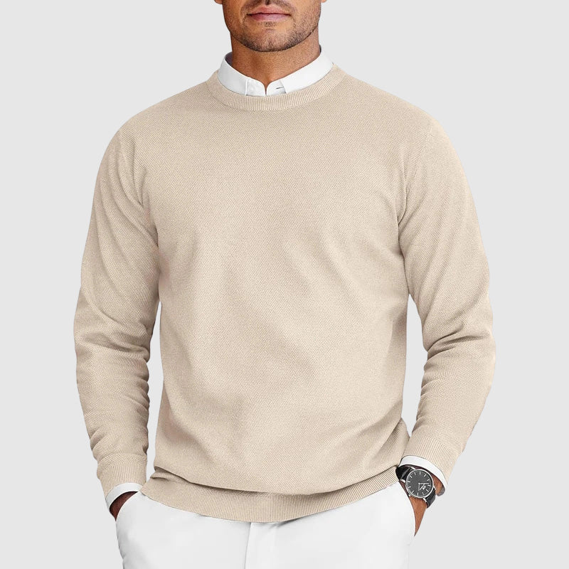 Folke | Pulover cu guler rotund Folke