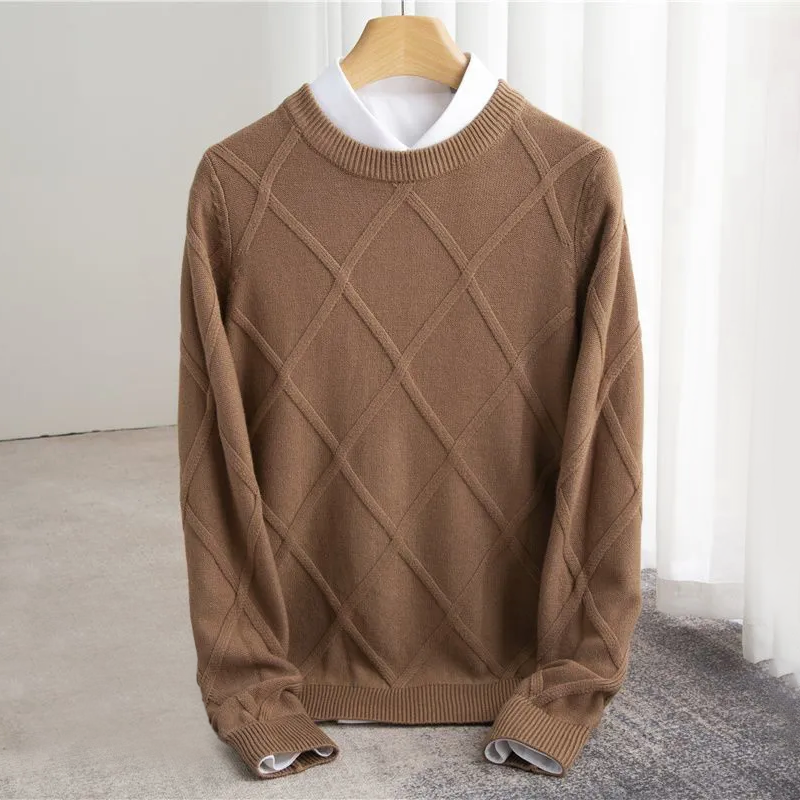 Norvald | Pulover cașmir Argyle Norvald