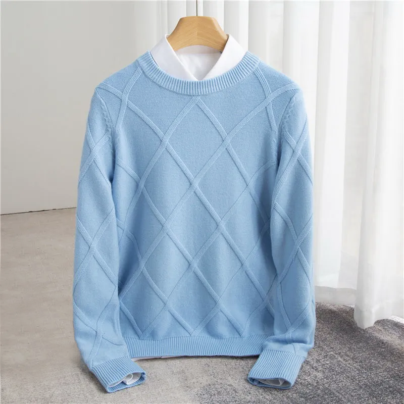Norvald | Pulover cașmir Argyle Norvald