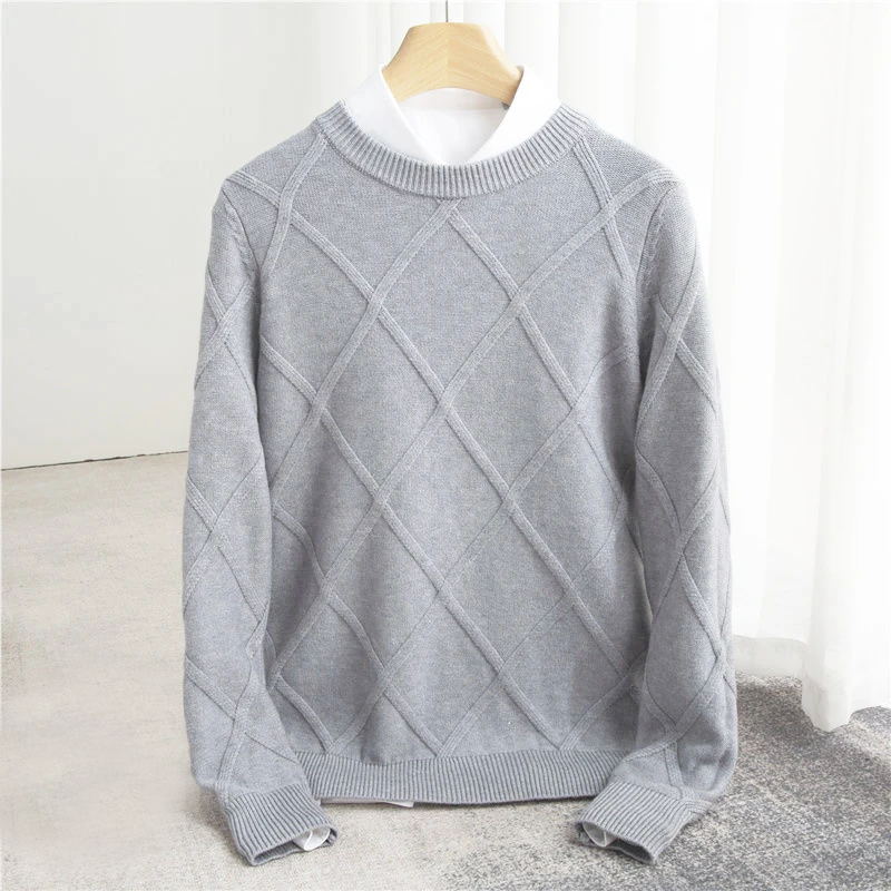 Norvald | Pulover cașmir Argyle Norvald