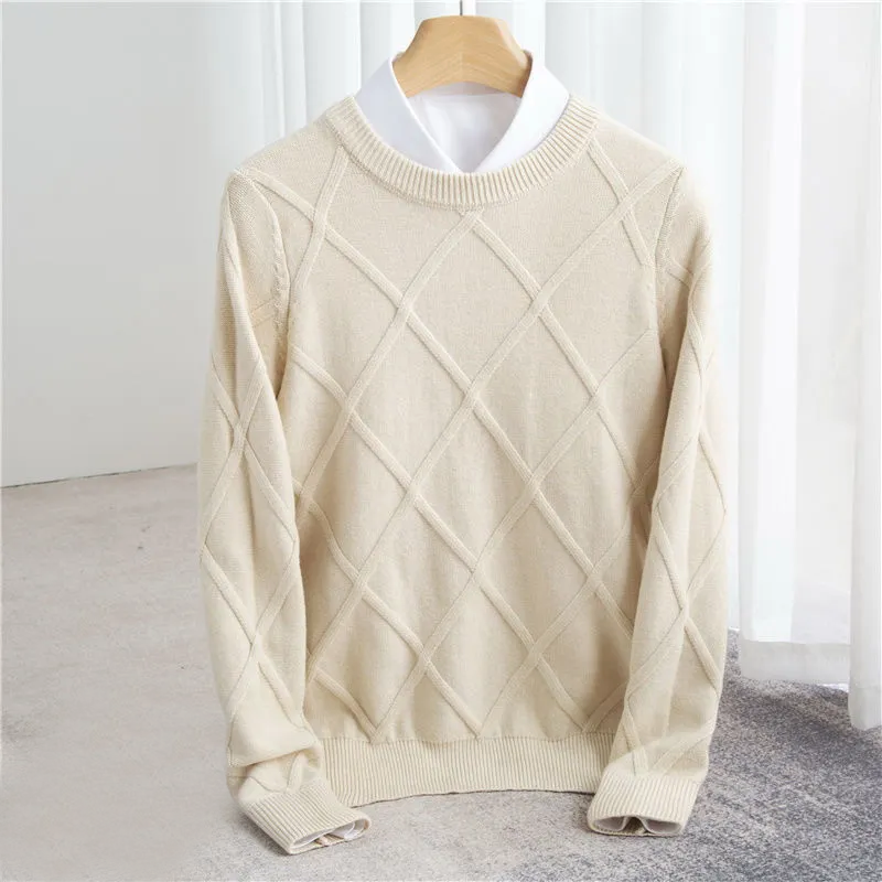 Norvald | Pulover cașmir Argyle Norvald