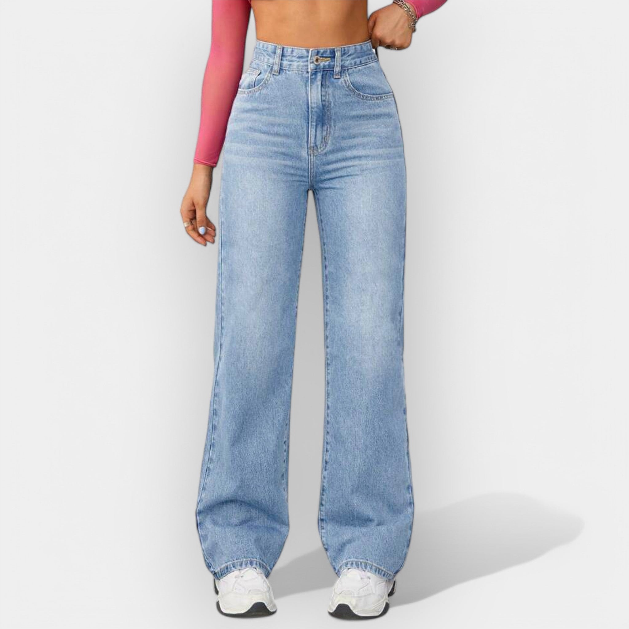 Beatriz | Jeans cu croiala dreaptă Beatriz