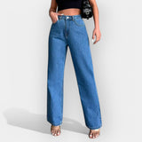Anaïs | Jeans cu talie înaltă și linie largă Anaïs