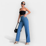 Anaïs | Jeans cu talie înaltă și linie largă Anaïs