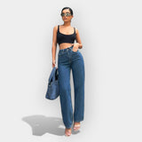 Anaïs | Jeans cu talie înaltă și linie largă Anaïs