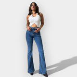Alessia | Jeans evazați cu talie înaltă Alessia