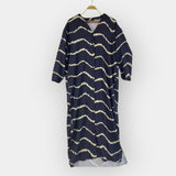 Aira | Rochie boho, cu print și nasturi