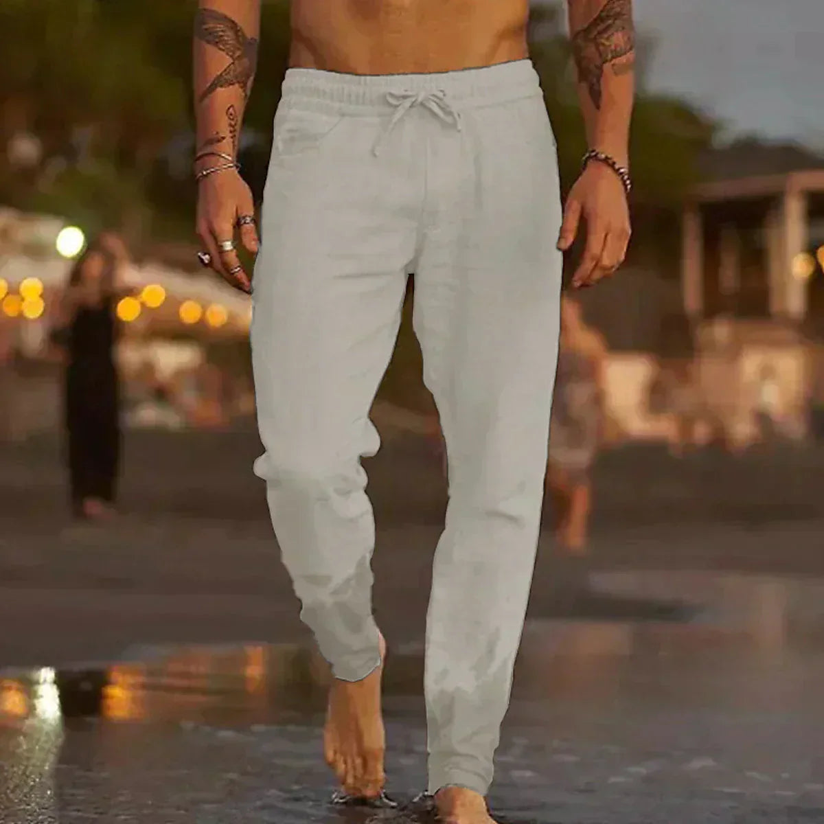 Jannik | Pantaloni de in pentru plajă Jannik