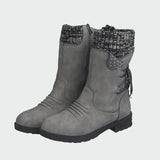 Ilka | Botine șic din nubuc Ilka