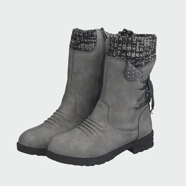 Ilka | Botine șic din nubuc Ilka