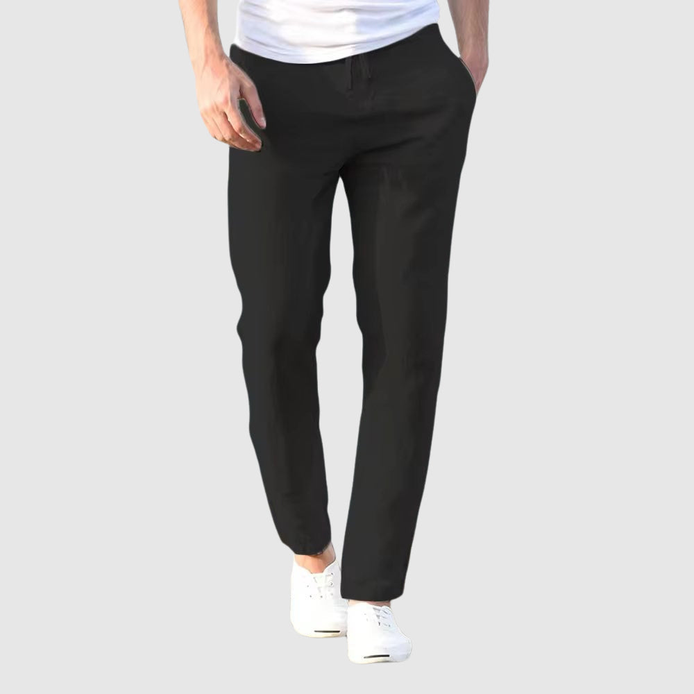 Beniamino | Pantaloni ușori de in Beniamino