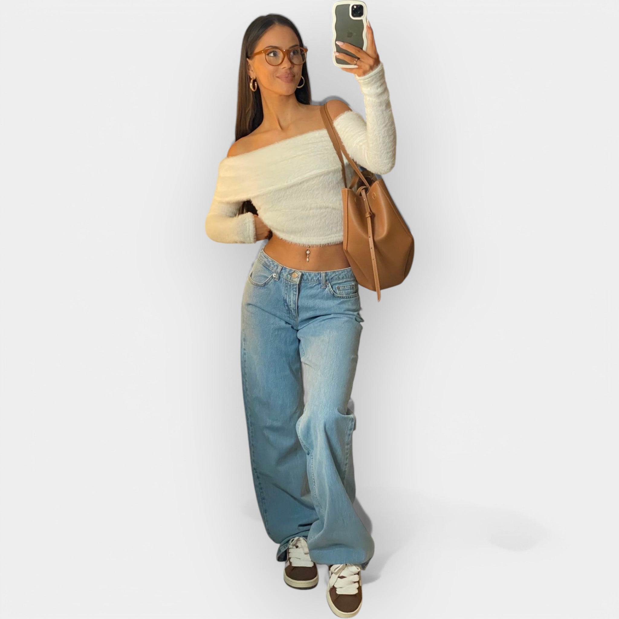 Lina | Jeans cu talie joasă Lina