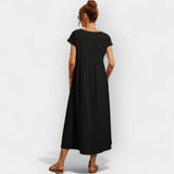 Laine | Rochie ușoară din bumbac, cu buzunare