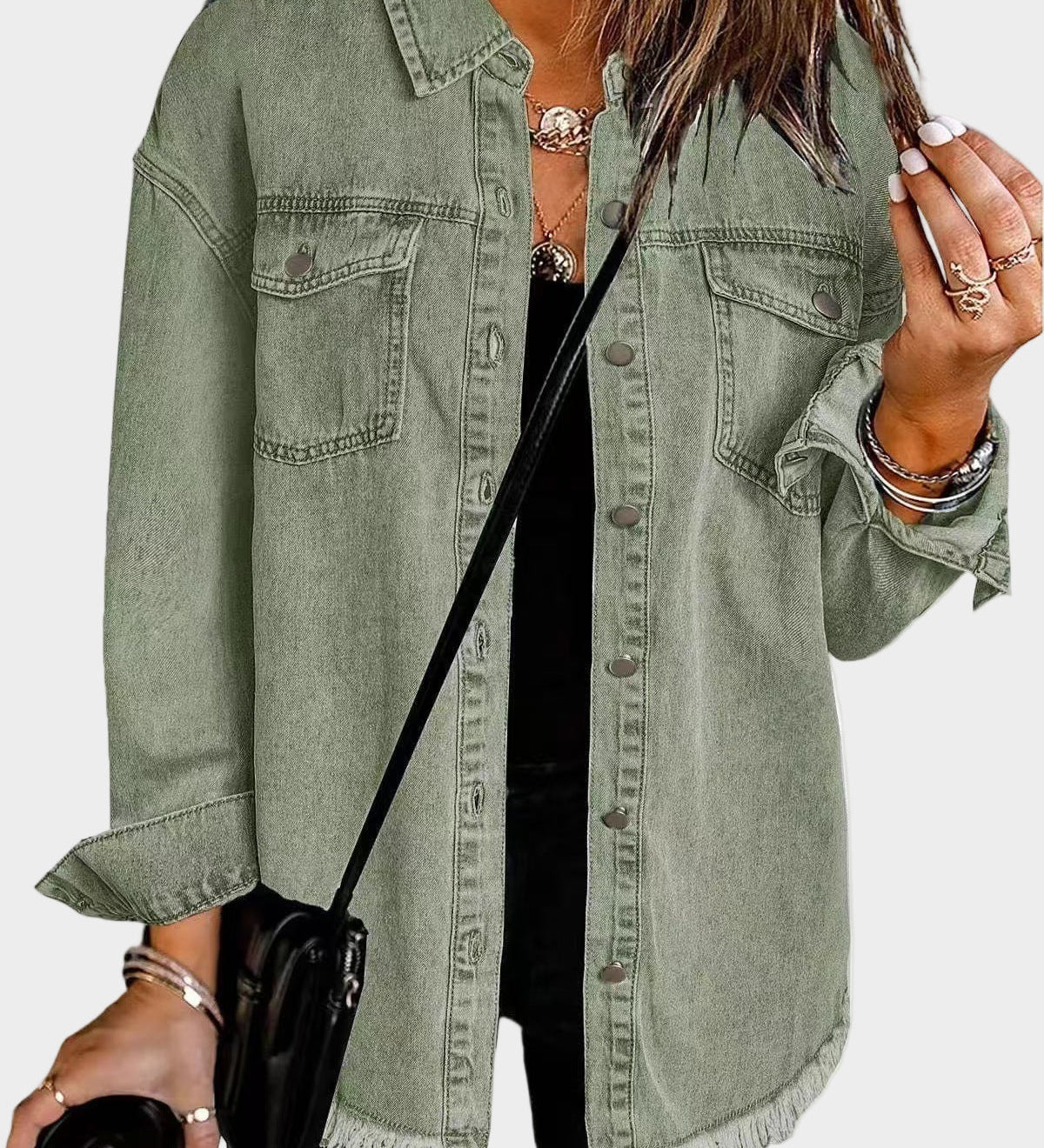 Liis | Jachetă denim clasică Liis
