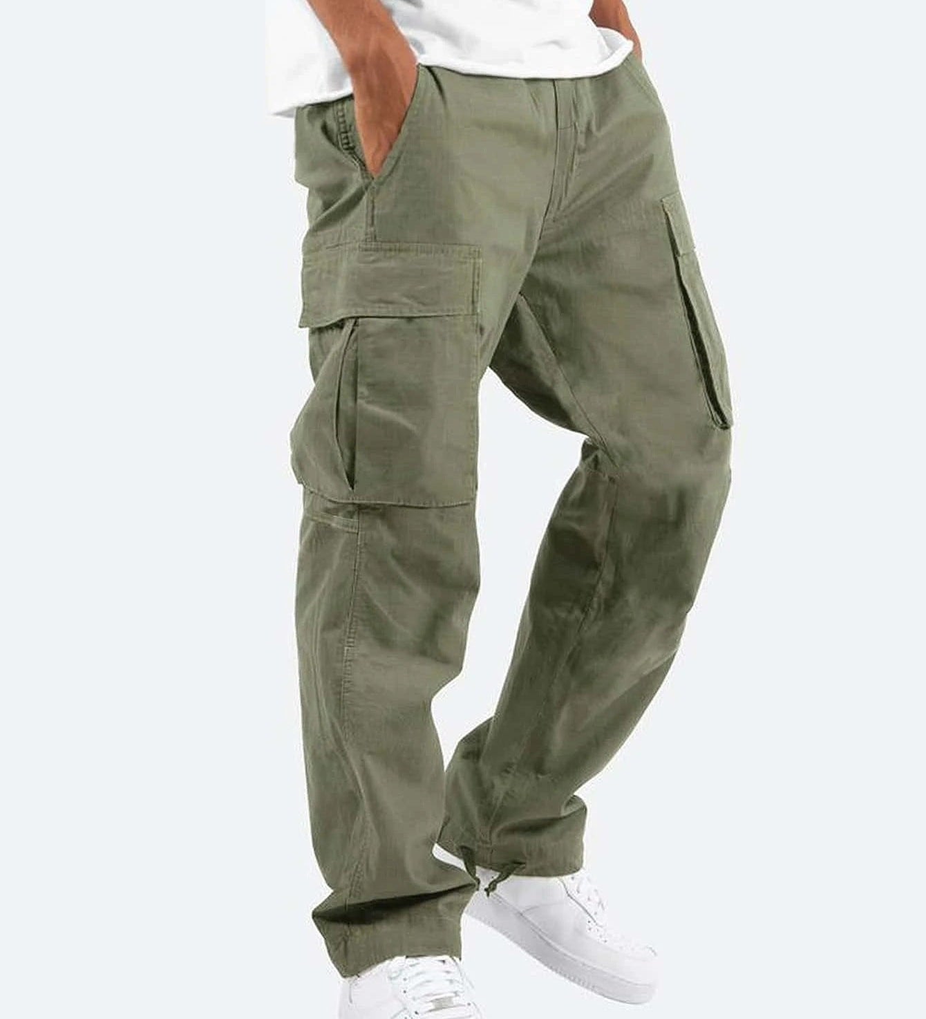 Pikk | Pantaloni cargo stretch bărbătești Pikk