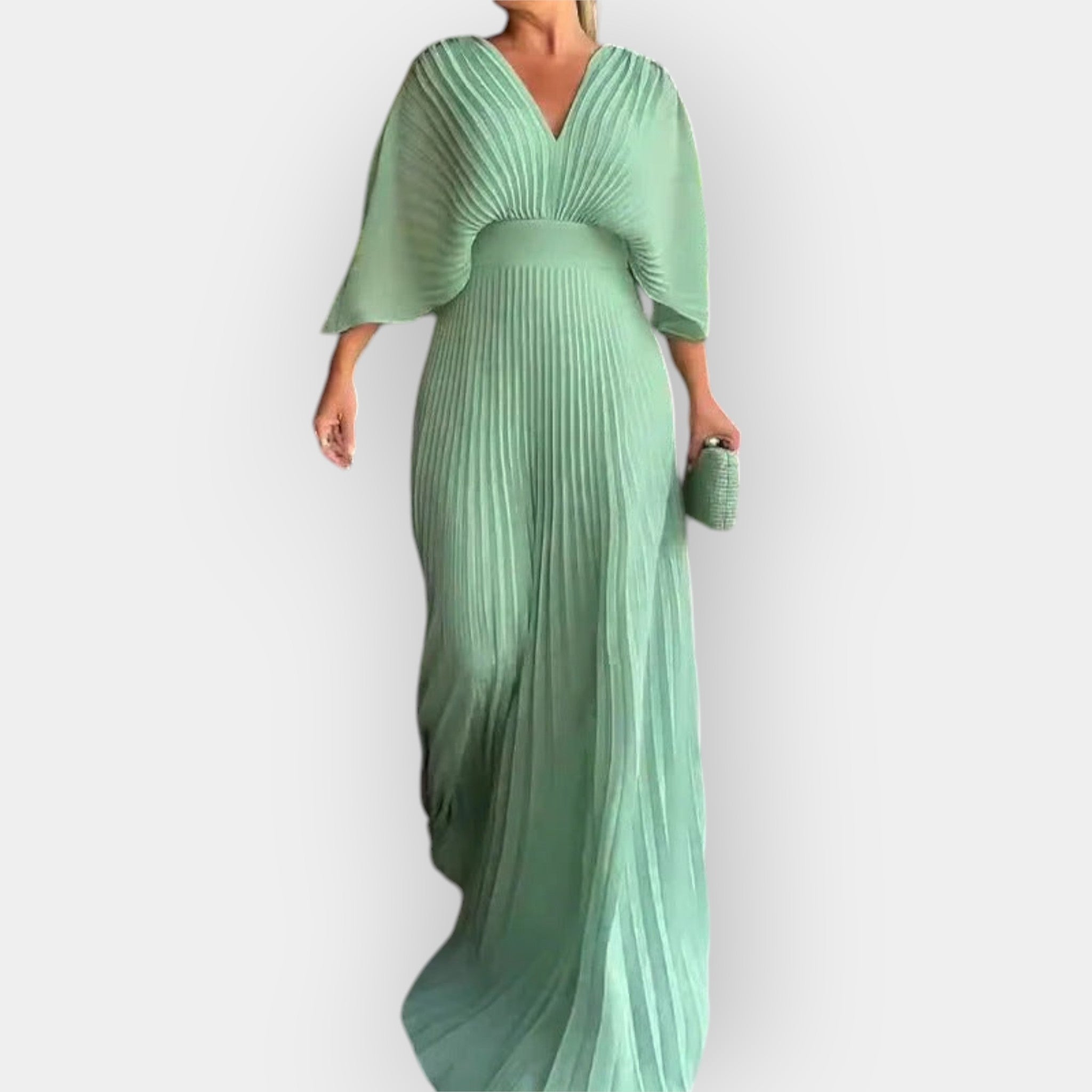 Anya | Rochie plisată, cu siluetă elegantă și mișcare grațioasă