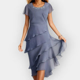 Adeele | Rochie din șifon, ușoară și elegantă