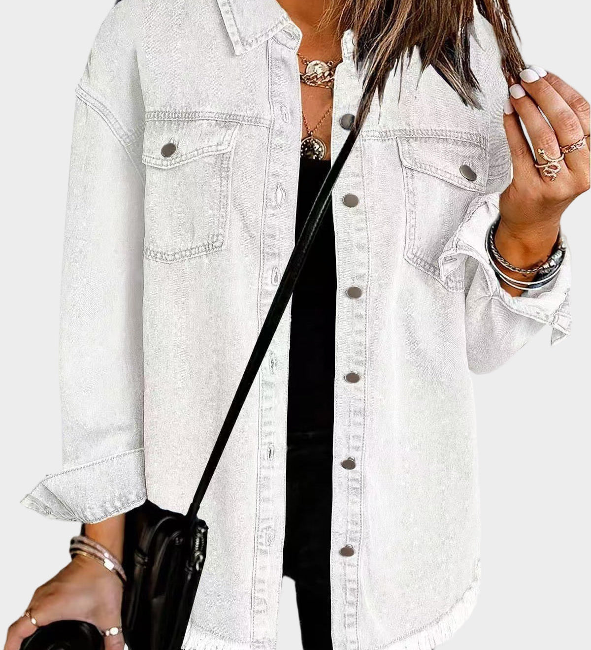 Liis | Jachetă denim clasică Liis