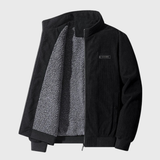 Oskar | Jachetă din velur cu căptușeală fleece