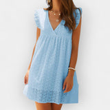 Valentina | Summer dress with integrated shorts and pockets