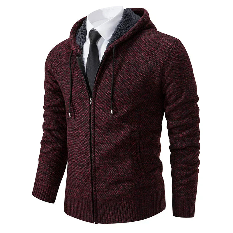 Jens | Cardigan fleece cu fermoar Jens