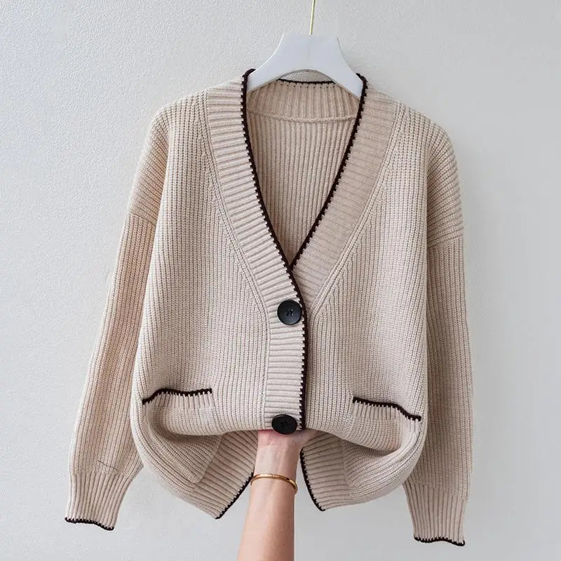 Ly | Vestă tricotată oversized stilată Ly
