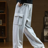 Ingolf | Pantaloni cargo din material polar Ingolf