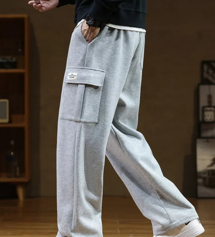 Ingolf | Pantaloni cargo din material polar Ingolf