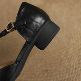 Adelaide | Pantofi Mary Jane din piele