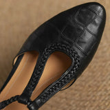 Adelaide | Pantofi Mary Jane din piele