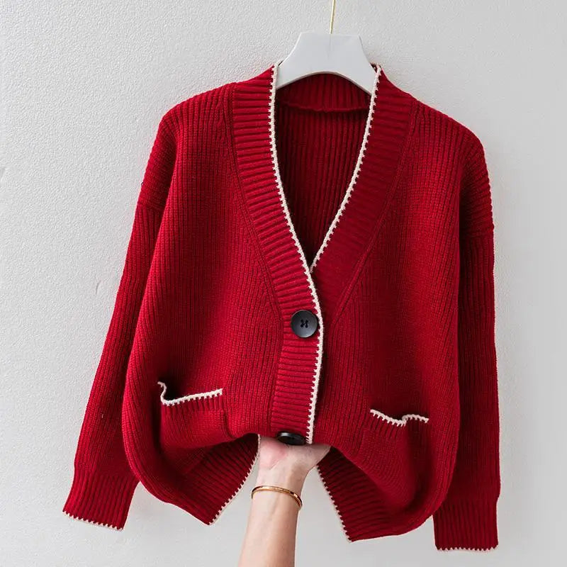 Ly | Vestă tricotată oversized stilată Ly