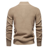 Konrad | Pulover elegant bărbătesc cu design cu nasturi Konrad