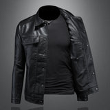 Dag | Jachetă modernă din piele în stil moto