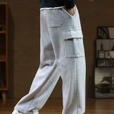 Ingolf | Pantaloni cargo din material polar Ingolf