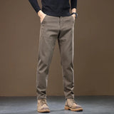 Keld | Pantaloni naturali cu picior drept Keld