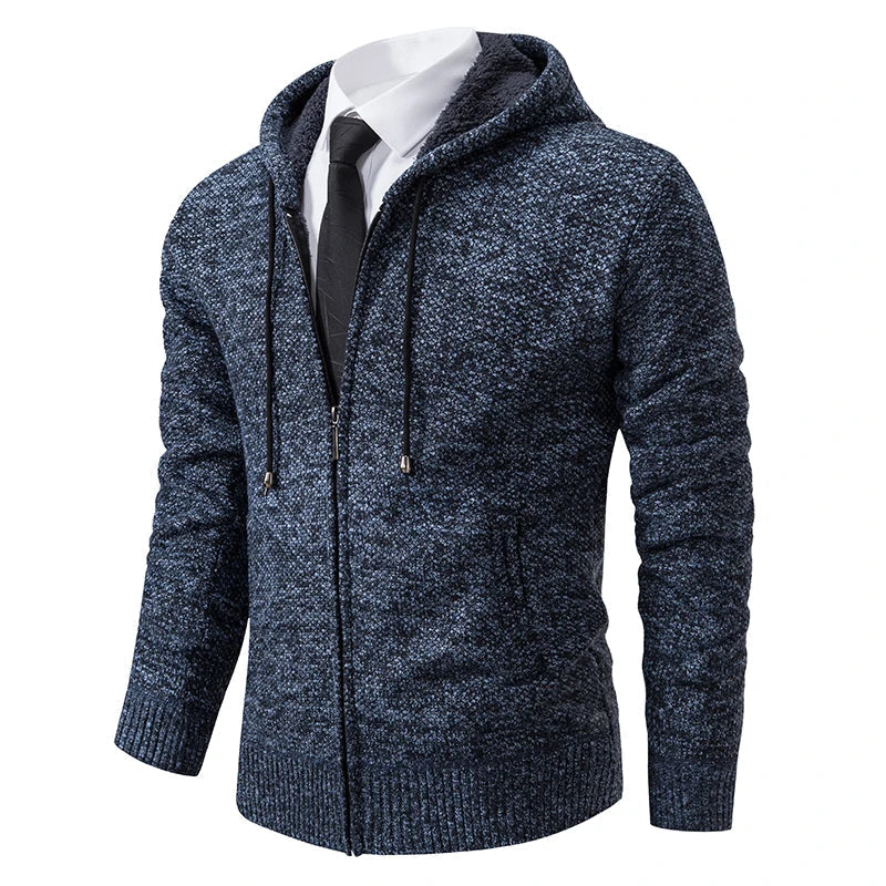 Jens | Cardigan fleece cu fermoar Jens
