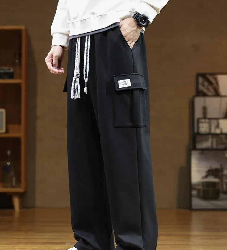 Ingolf | Pantaloni cargo din material polar Ingolf