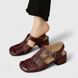 Diana | Sandale elegante din piele Diana
