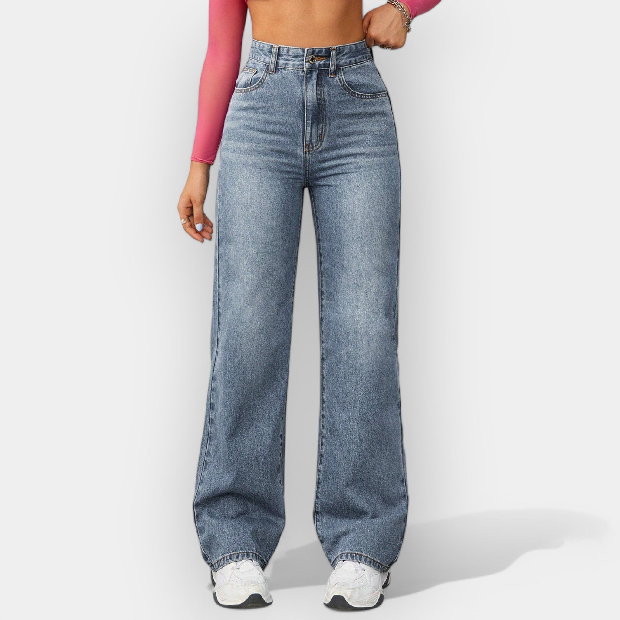 Beatriz | Jeans cu croiala dreaptă Beatriz