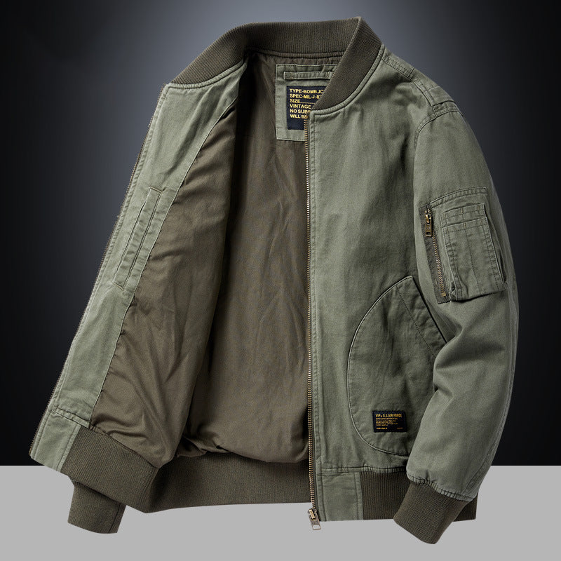 Halvar | Bomber jacket cu nervuri Halvar