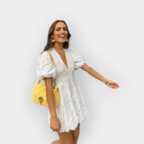 Elisa | Light white dress, romantic and timeless