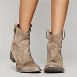 Piper | Cizme ankle western slip-on cu stil autentic