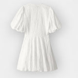 Elisa | Light white dress, romantic and timeless