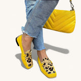 Stelle | Mocasini cu print animal