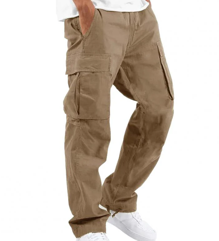 Pikk | Pantaloni cargo stretch bărbătești Pikk