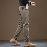 Keld | Pantaloni naturali cu picior drept Keld