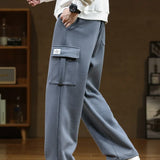 Ingolf | Pantaloni cargo din material polar Ingolf