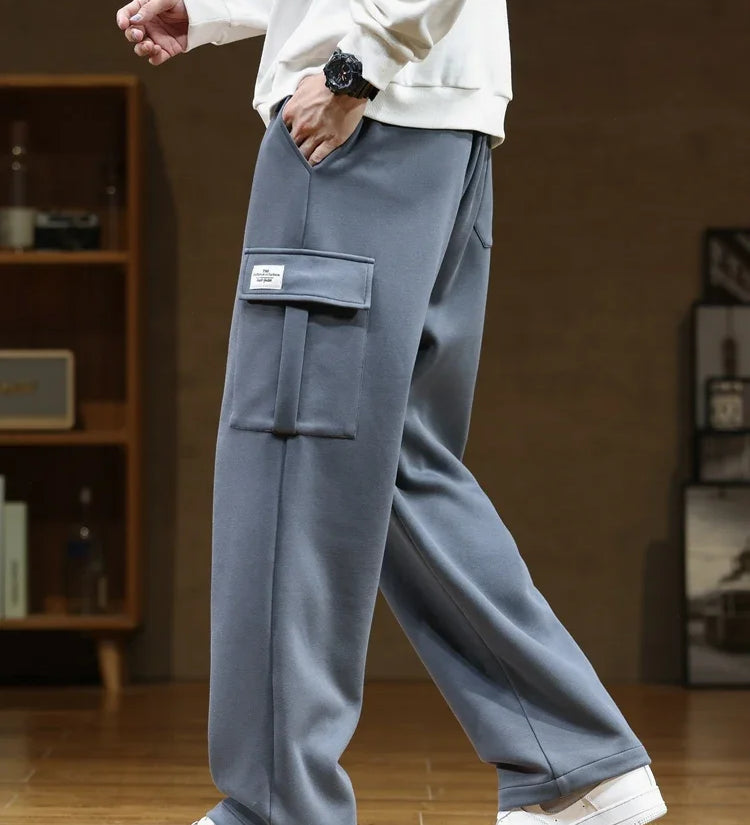 Ingolf | Pantaloni cargo din material polar Ingolf