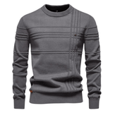 Burkhard | Pulover bărbătesc elegant cu model în carouri Burkhard